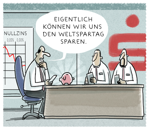 Cartoon: ... (medium) by markus-grolik tagged sparkasse,bank,zins,sparen,sparer,sparbuch,gebühren,giro,fintec,finanzen,sparkasse,bank,zins,sparen,sparer,sparbuch,gebühren,giro,fintec,finanzen