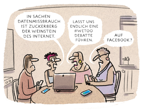 Cartoon: .... (medium) by markus-grolik tagged zuckerberg,mark,daten,datenmissbrauch,metoo,weinstein,social,media,twitter,zuckerberg,mark,daten,datenmissbrauch,metoo,weinstein,social,media,twitter