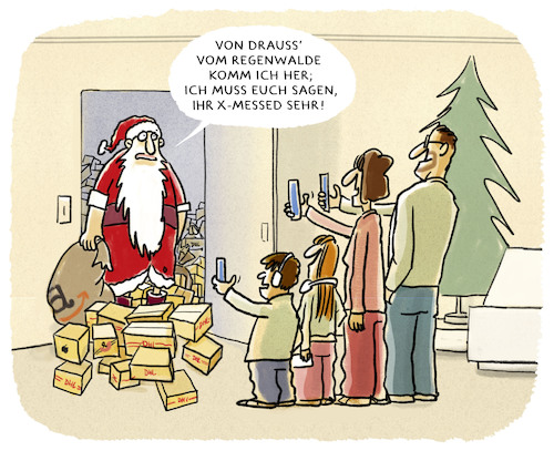 Cartoon: ... (medium) by markus-grolik tagged geschenke,advent,internet,dhl,mindestlohn,niedriglohn,hermes,onlinehandel,einzelhandelnikolaus,konsum,weihnachten,xmas,klimawandel,umweltverschmutzung,verpackung,paket,lieferservice,handy,selfie,familie,heilig,abend,geschenke,advent,internet,dhl,mindestlohn,niedriglohn,hermes,onlinehandel,einzelhandelnikolaus,konsum,weihnachten,xmas,klimawandel,umweltverschmutzung,verpackung,paket,lieferservice,handy,selfie,familie,heilig,abend