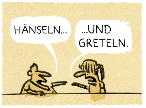 Cartoon: .... (medium) by markus-grolik tagged mobbing,hänseln,märchen,junge,mädchen,geschlechter,rollen,gender,gendern,mann,frau,emanzipation,gleichberechtigung,mobbing,hänseln,märchen,junge,mädchen,geschlechter,rollen,gender,gendern,mann,frau,emanzipation,gleichberechtigung