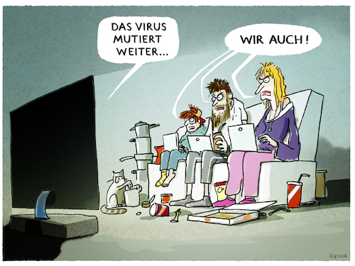 Cartoon: ... (medium) by markus-grolik tagged pandemie,zuhause,laptop,homeoffice,homeschooling,chaos,frisur,frisuren,lockdown,familie,dauerzustand,mutanten,corona,impfung,pandemie,zuhause,laptop,homeoffice,homeschooling,chaos,frisur,frisuren,lockdown,familie,dauerzustand,mutanten,corona,impfung