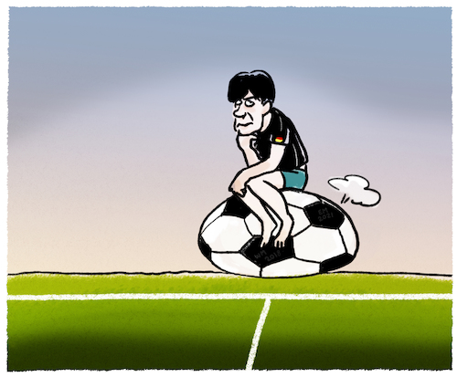 Cartoon: ... (medium) by markus-grolik tagged löw,jogi,letztes,spiel,dfb,bundestrainer,wm,em,deutschland,löw,jogi,letztes,spiel,dfb,bundestrainer,wm,em,deutschland