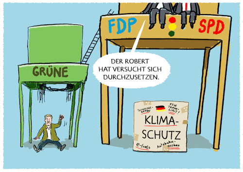 Cartoon: Ampel-Partner (medium) by markus-grolik tagged ampel,klimaschutz,spd,fdp,gruene,efuels,autobahnausbau,tempolimit,habeck,scholz,lindner,deutschland,koalitionsausschuss,ampel,klimaschutz,spd,fdp,gruene,efuels,autobahnausbau,tempolimit,habeck,scholz,lindner,deutschland,koalitionsausschuss