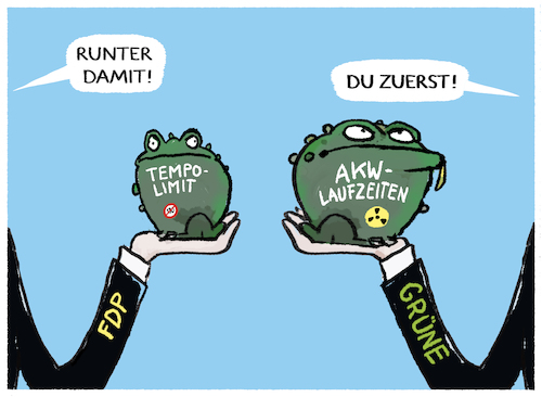 Ampel vorm Krötenschlucken Ampel vorm Krötenschlucken