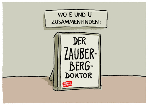 Cartoon: Bestsellerliteratur... (medium) by markus-grolik tagged literatur,bestseller,verlage,buch,bücher,leser,lesen,bergdoktor,zauberberg,kunst,unterhaltung,literatur,bestseller,verlage,buch,bücher,leser,lesen,bergdoktor,zauberberg,kunst,unterhaltung