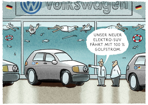Cartoon: ...blue motion... (medium) by markus-grolik tagged vw,winterkorn,volkswagen,auto,autoindustrie,deutschland,elektro,motor,strom,energiewende,mobilität,bmw,mercedes,berlin,merkel,vw,winterkorn,volkswagen,auto,autoindustrie,deutschland,elektro,motor,strom,energiewende,mobilität,bmw,mercedes,berlin,merkel