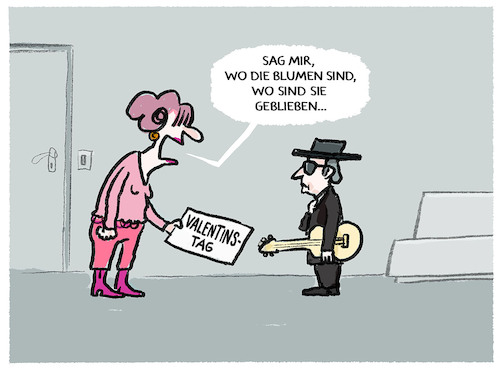 Bob Dylan am Valentinstag Bob Dylan am Valentinstag
