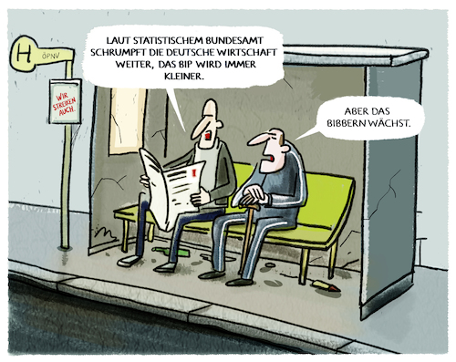 Bruttoinlandsprodukt schrumpft.. Bruttoinlandsprodukt schrumpft..