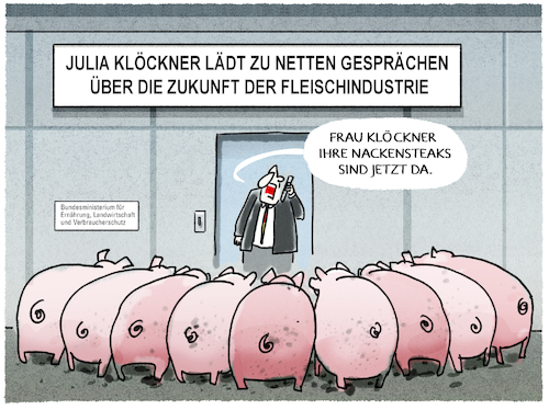 Cartoon: CDU-BBQ (medium) by markus-grolik tagged fleischindustrie,nackensteaks,billigfleisch,julia,kloeckner,schweine,tönnies,wiesenhof,lobby,fleischindustrie,nackensteaks,billigfleisch,julia,kloeckner,schweine,tönnies,wiesenhof,lobby