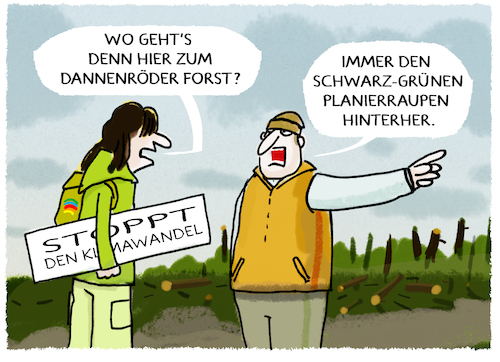 Dannenröder Abforstung Dannenröder Abforstung