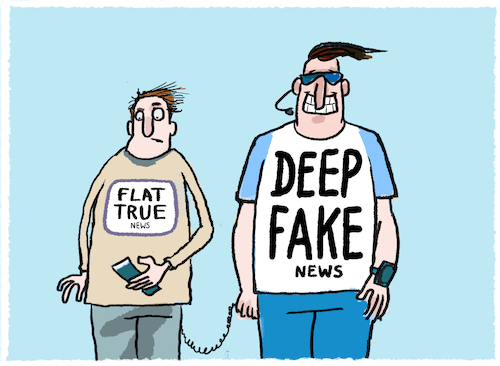 Deepfake news Deepfake news