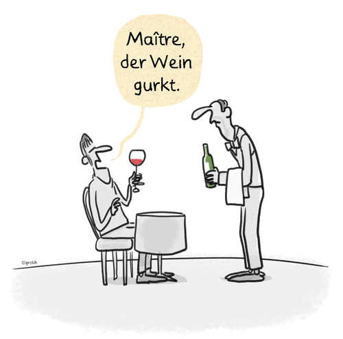 Der Sommelier...