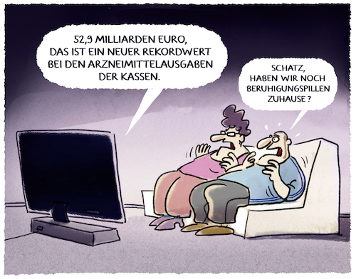 Cartoon: Deutsche Krankenkassen (medium) by markus-grolik tagged krankenkassen,arzneimittel,arzneimittelausgaben,ausgaben,beitraege,medizin,deutschland,pillen,tabletten,versorgung,pharma,gesundheit,generika,gesundheitssystem,krankenkassen,arzneimittel,arzneimittelausgaben,ausgaben,beitraege,medizin,deutschland,pillen,tabletten,versorgung,pharma,gesundheit,generika,gesundheitssystem