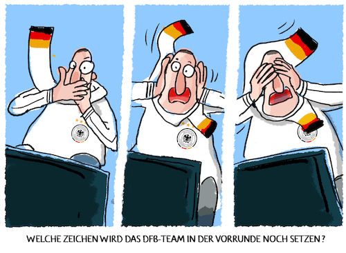 Cartoon: Deutsche Nationalmannschaft ... (medium) by markus-grolik tagged nationalmannschaft,fifa,wm,fussball,vorrunde,one,love,binde,dfb,fussballer,zeichen,menschenrechte,nationalmannschaft,fifa,wm,fussball,vorrunde,one,love,binde,dfb,fussballer,zeichen,menschenrechte