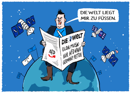 Elons german Wahlkampf... Elons german Wahlkampf...