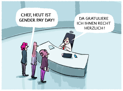 Equal pay day..... Equal pay day.....