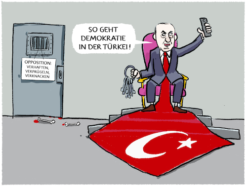 Cartoon: Erdogan... (medium) by markus-grolik tagged tuerkei,menschenrechte,opposition,erdogan,diktatur,demokratie,autokratie,rechtsstaat,europa,eu,nato,tuerkei,menschenrechte,opposition,erdogan,diktatur,demokratie,autokratie,rechtsstaat,europa,eu,nato