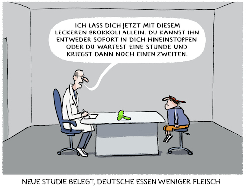 Cartoon: Ernährungsstudie... (medium) by markus-grolik tagged deutschland,ernaehrung,vegan,fleisch,gemuese,konsum,verzehr,essen,fleischlos,deutschland,ernaehrung,vegan,fleisch,gemuese,konsum,verzehr,essen,fleischlos