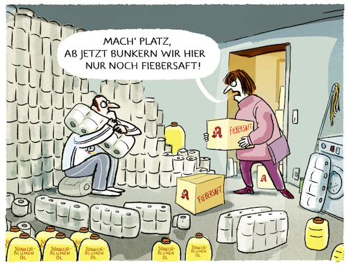 Es wird wieder gehamstert... Es wird wieder gehamstert...