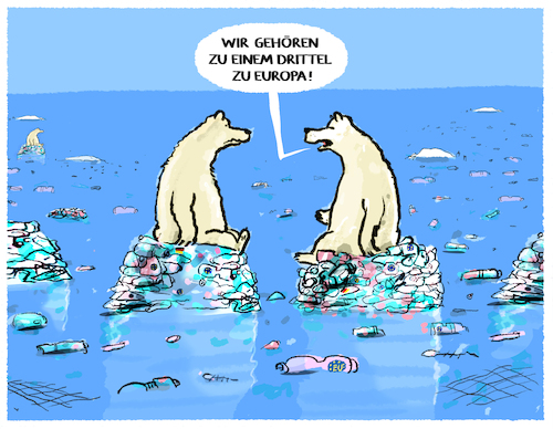 EU-Plastikmüll im Polarmeer EU-Plastikmüll im Polarmeer