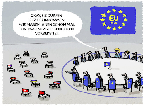 Cartoon: EU-plus (medium) by markus-grolik tagged europaeische,politische,gemeinschaft,europa,eu,koperation,bruessel,beitrittsversprechen,ukraine,norwegen,tuerkei,schweiz,serbien,balkan,schengen,europaeische,politische,gemeinschaft,europa,eu,koperation,bruessel,beitrittsversprechen,ukraine,norwegen,tuerkei,schweiz,serbien,balkan,schengen