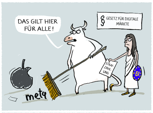 EU geht gegen Apple und Meta vor EU geht gegen Apple und Meta vor