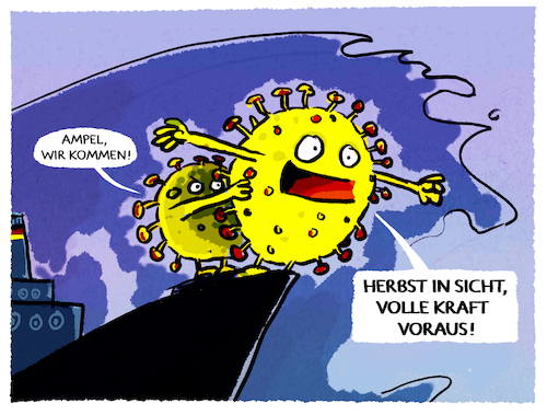 Cartoon: Fortsetzung folgt... (medium) by markus-grolik tagged corona,pandemie,herbst,herbstwelle,sommerwelle,inzidenzen,omikron,ansteckung,impfung,deutschland,lauterbach,buschmann,infektionsschutzgesetz,ampel,lockdown,corona,pandemie,herbst,herbstwelle,sommerwelle,inzidenzen,omikron,ansteckung,impfung,deutschland,lauterbach,buschmann,infektionsschutzgesetz,ampel,lockdown