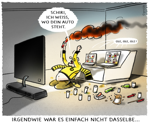 Cartoon: Geistermeister.. (medium) by markus-grolik tagged corona,bundesliga,ultras,fankurve,randalle,pyro,dfl,geld,vereine,fussball,profis,allein,geisterspiele,fernsehen,zuhause,wohnzimmer,atmosphaere,stimmung,langweilig,corona,bundesliga,ultras,fankurve,randalle,pyro,dfl,geld,vereine,fussball,profis,allein,geisterspiele,fernsehen,zuhause,wohnzimmer,atmosphaere,stimmung,langweilig