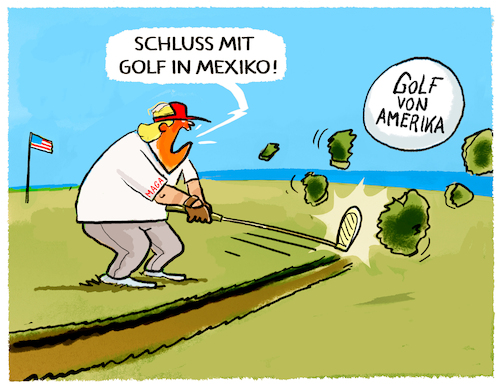 Trumps Golfannektion... Trumps Golfannektion...