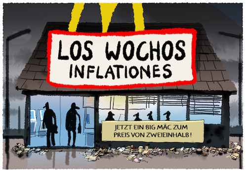 Cartoon: ... (medium) by markus-grolik tagged inflation,inflationsrate,teuerung,wirtschaft,lebenshaltungskosten,fastfood,essen,preise,lebensmittel,inflation,inflationsrate,teuerung,wirtschaft,lebenshaltungskosten,fastfood,essen,preise,lebensmittel