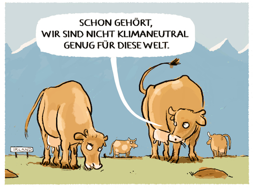 Cartoon: Irische Klimaziele.. (medium) by markus-grolik tagged irland,landwirtschaftsministerium,kuehe,kuh,klimawandel,klimaziele,klimaneutrallitaet,methan,landwirtschaft,viehzucht,milch,fleisch,konsum,irland,landwirtschaftsministerium,kuehe,kuh,klimawandel,klimaziele,klimaneutrallitaet,methan,landwirtschaft,viehzucht,milch,fleisch,konsum