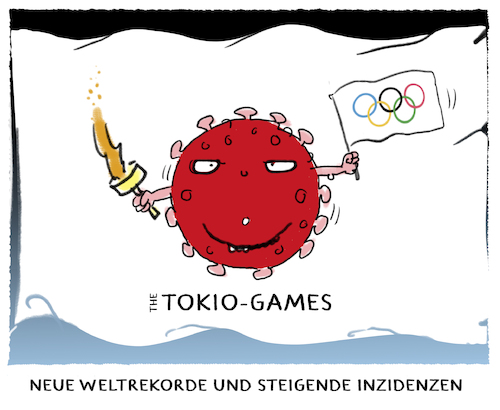 Cartoon: Japan (medium) by markus-grolik tagged tokio,ioc,ansteckung,risiken,sport,profit,geldgier,corona,pandemie,mutanten,weltrekorde,doping,tv,tokio,ioc,ansteckung,risiken,sport,profit,geldgier,corona,pandemie,mutanten,weltrekorde,doping,tv