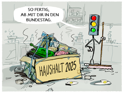 Kabinett verabschiedet Haushalt Kabinett verabschiedet Haushalt