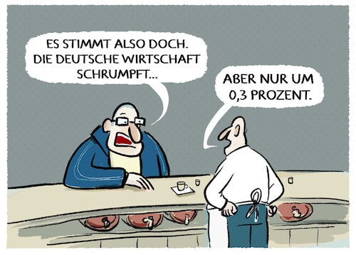 Kaum Wirtschaftswachstum..