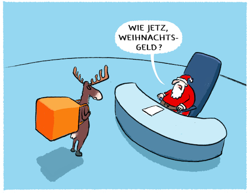 Cartoon: Lieferdienst... (medium) by markus-grolik tagged weihnachten,lieferdienst,fahrradkurier,bestelldienst,geschenke,service,weihnachtsmann,nikolaus,rentier,chef,angestellter,selbststaendige,ausbeutung,arbeit,weihnachtsgeld,inflation,bezahlung,arbeitsbedingungen,job,beruf,kurier,lieferdienstkurier,lohn,weihnachten,lieferdienst,fahrradkurier,bestelldienst,geschenke,service,weihnachtsmann,nikolaus,rentier,chef,angestellter,selbststaendige,ausbeutung,arbeit,weihnachtsgeld,inflation,bezahlung,arbeitsbedingungen,job,beruf,kurier,lieferdienstkurier,lohn