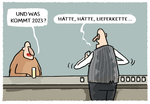 Cartoon: Lieferkettensorgfaltspflicht... (medium) by markus-grolik tagged 2023