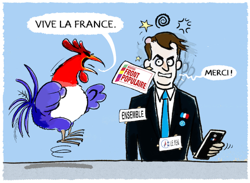 Macron... Macron...