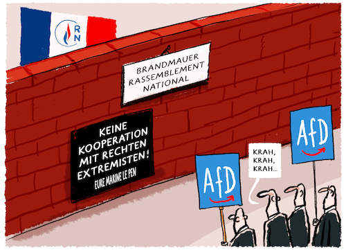 Marine Le Pen reagiert... Marine Le Pen reagiert...
