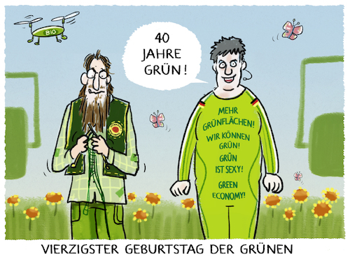 Cartoon: ..modern aufgestellt... (medium) by markus-grolik tagged gruen,habeck,partei,buendnis,die,gruenen,klima,umwelt,anti,atomkraft,friedensbewegung,petra,kelly,baerbock,gruen,habeck,partei,buendnis,die,gruenen,klima,umwelt,anti,atomkraft,friedensbewegung,petra,kelly,baerbock