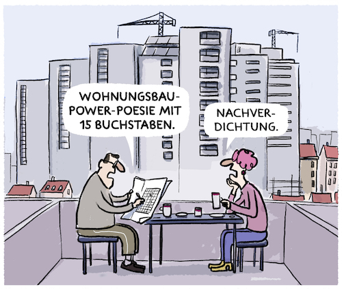 Cartoon: Nachverdichtet... (medium) by markus-grolik tagged bau,bauen,nachverdichtung,wohnungsmangel,mieten,wohnungskrise,wohnung,stadtbild,hochhaus,villenviertel,urbanisierung,stadt,bau,bauen,nachverdichtung,wohnungsmangel,mieten,wohnungskrise,wohnung,stadtbild,hochhaus,villenviertel,urbanisierung,stadt