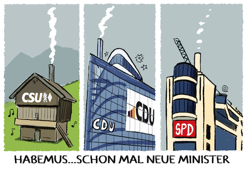 Cartoon: Neues vom Kabinett Merz... (medium) by markus-grolik tagged kabinett,merz,cdu,csu,spd,deutschland,bundesregierung,minister,ministerposten,regierungsbildung,kabinett,merz,cdu,csu,spd,deutschland,bundesregierung,minister,ministerposten,regierungsbildung