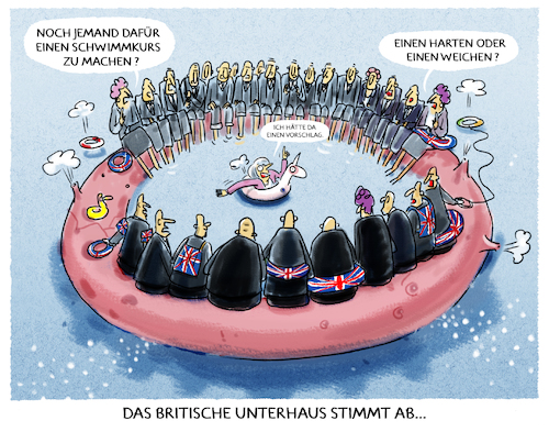 Cartoon: ..noch Vorschläge? (medium) by markus-grolik tagged unterhaus,brexit,abstimmung,ruecktrittsforderung,theresa,may,minister,london,eu,europa,england,kabinett,alternativen,unterhaus,brexit,abstimmung,ruecktrittsforderung,theresa,may,minister,london,eu,europa,england,kabinett,alternativen