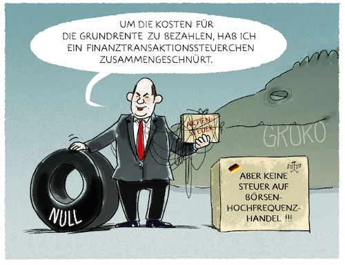 Cartoon: Olafs Trickkiste (medium) by markus-grolik tagged finanztransaktionssteuer,boerse,aktien,groko,steuer,finanzminister,hochfrequenzhandel,sparer,aktionaere,rentenkassen,rente,altersvorsorge,olaf,scholz,merkel,finanztransaktionssteuer,boerse,aktien,groko,steuer,finanzminister,hochfrequenzhandel,sparer,aktionaere,rentenkassen,rente,altersvorsorge,olaf,scholz,merkel