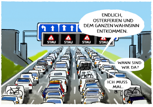 Osterwochenendsverkehr... Osterwochenendsverkehr...