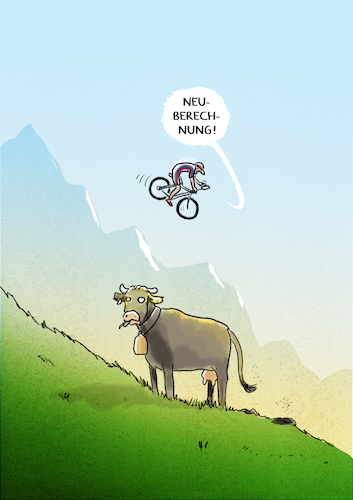 Cartoon: ...outdoor... (medium) by markus-grolik tagged extremsport,gps,navi,nature,alm,alpin,berg,bergwelt,moutain,bike,biker,downhill,outdoor,idylle,nutztier,selbstoptimiert,rekord,ego,extremsport,gps,navi,nature,alm,alpin,berg,bergwelt,moutain,bike,biker,downhill,outdoor,idylle,nutztier,selbstoptimiert,rekord,ego