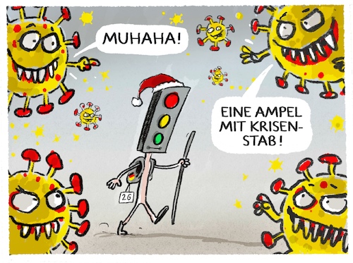 Cartoon: Pandemie Neuigkeit.... (medium) by markus-grolik tagged ampel,koalitionsvertrag,regierungsbildung,krisenstab,pandemie,boostern,impfen,deutschland,welle,inzidenzen,ampel,koalitionsvertrag,regierungsbildung,krisenstab,pandemie,boostern,impfen,deutschland,welle,inzidenzen