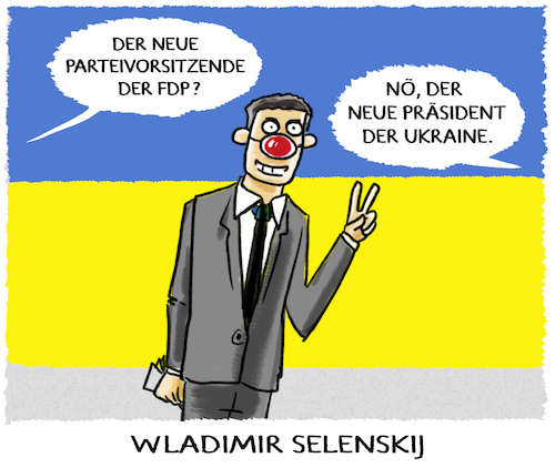 Cartoon: Poroschenko Nachfolger (medium) by markus-grolik tagged wladimir,selenskij,selensky,ukraine,komiker,praesident,praesidentschaftswahl,poroschenko,tymoschenko,putin,russland,europa,eu,wladimir,selenskij,selensky,ukraine,komiker,praesident,praesidentschaftswahl,poroschenko,tymoschenko,putin,russland,europa,eu