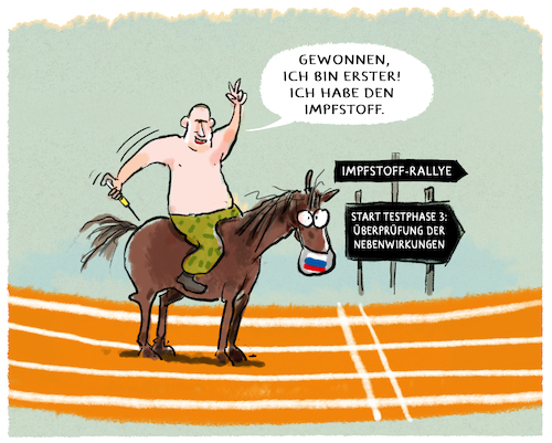 Cartoon: Putin Impfdoping.. (medium) by markus-grolik tagged russland,covid,impfstoff,testphase,nebenwirkungen,moskau,pandemie,doping,russland,covid,impfstoff,testphase,nebenwirkungen,moskau,pandemie,doping