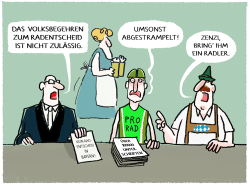 Radentscheid abgelehnt Radentscheid abgelehnt