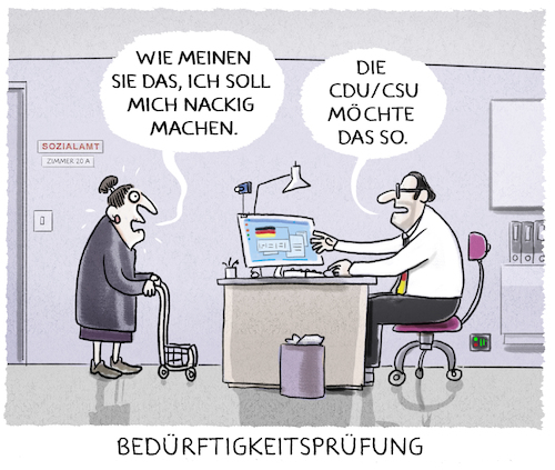 Cartoon: Respektrente (medium) by markus-grolik tagged respektrente,grundrente,bedürftigkeit,csu,cdu,spd,groko,hubertus,andrea,heil,nahles,sozialstaat,volksparteien,respektrente,grundrente,bedürftigkeit,csu,cdu,spd,groko,hubertus,andrea,heil,nahles,sozialstaat,volksparteien